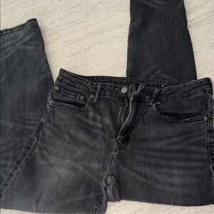 American eagle black denim jeans